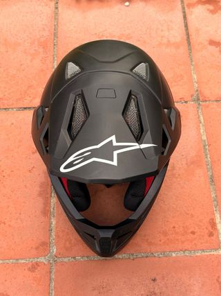 Casco Alpinestars Missile Tech ECE Negro