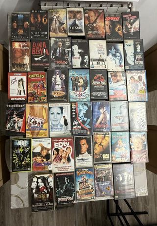 Lote 40 Películas VHS Acción, Comedia, Drama