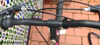 Bicicleta junior rosa