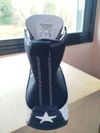 Converse Run Star Hike Lona Negra Talla 38