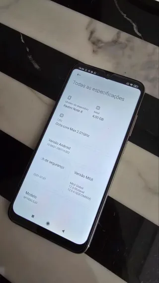 Xiaomi Redmi Note 8 Azul/Prata