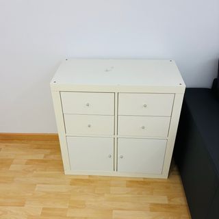 Mueble Kallax Ikea 77x77cm Blanco