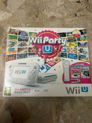 Nintendo Wii U Party U Basic Pack + 9 giochi