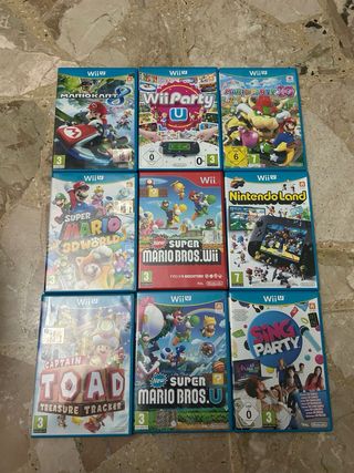 Nintendo Wii U Party U Basic Pack + 9 giochi