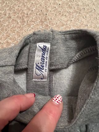 Vestido gris niña T3