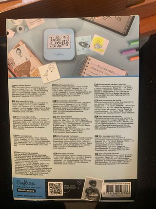 Mini Impresora de Bolsillo Crafts & Co.