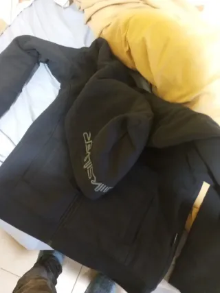 Sudadera Quiksilver Negra con Forro Polar