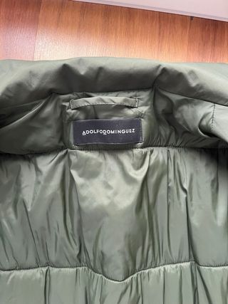 Abrigo Adolfo Dominguez Verde Oliva