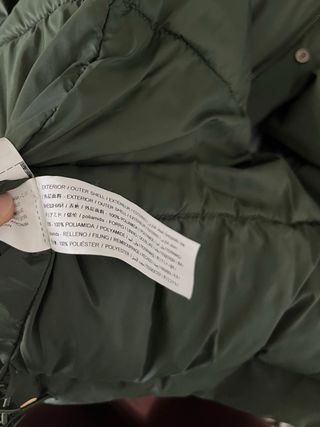 Abrigo Adolfo Dominguez Verde Oliva