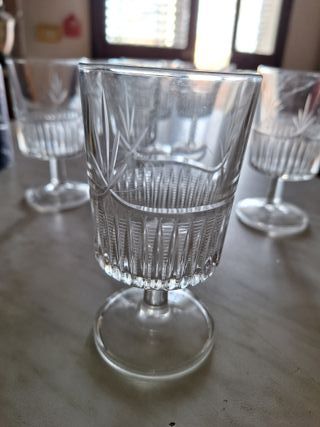 6 Bicchieri in Vetro