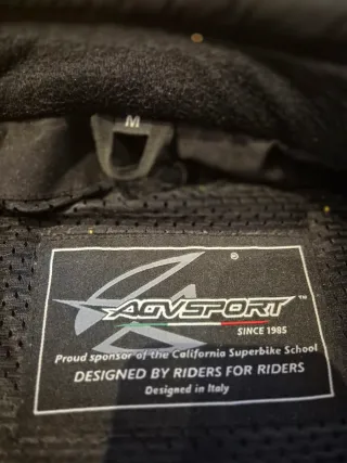 Chaqueta Moto ADV-SPORT Azul y Negra talla M