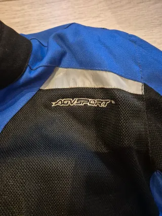 Chaqueta Moto ADV-SPORT Azul y Negra talla M