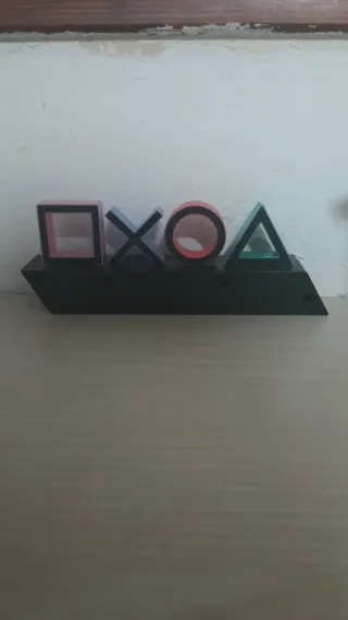 Reloj alarma PlayStation LED