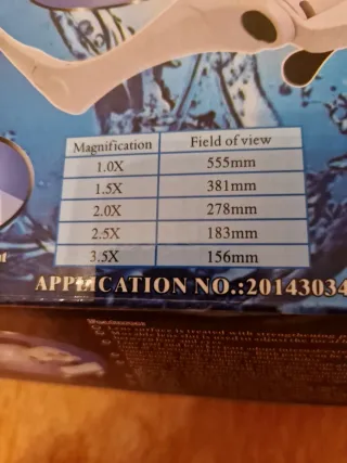 Gafas Lupa con LED para Tatuar