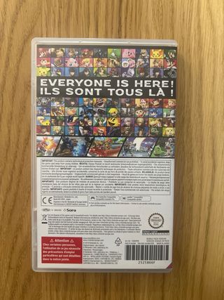 Juego Switch Super Smash Bros Ultimate