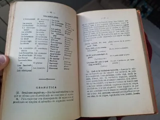Libro de Francés año 1928