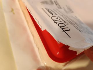 Lavagna magnetica rossa 35x50