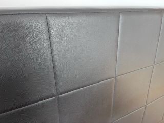 Cabecero polipiel negro cama 150