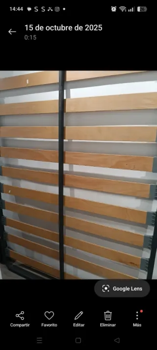 Somier Flex 135cm con patas