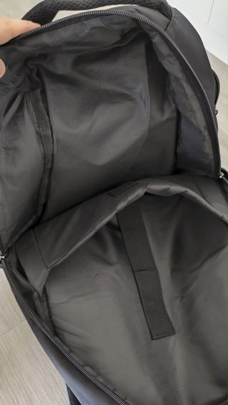 Mochila negra gran capacidad