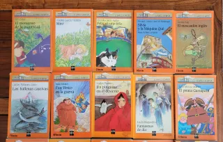 Lote de quince libros El Barco de Vapor + 9 años