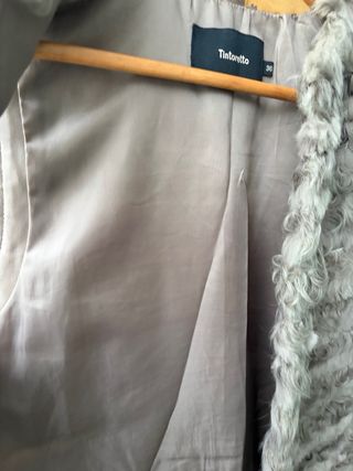 Chaleco Piel Cordero Tintoretto Talla 36