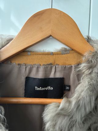 Chaleco Piel Cordero Tintoretto Talla 36