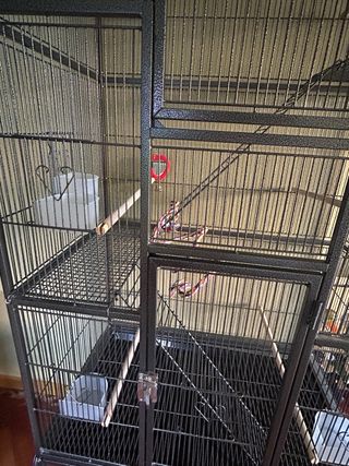 Jaula grande para pájaros 175 cm