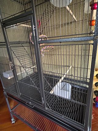 Jaula grande para pájaros 175 cm