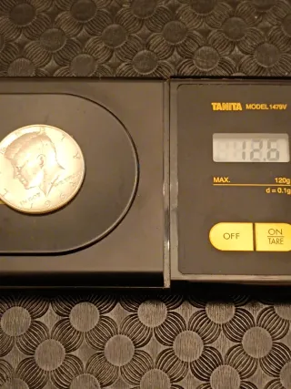 Medio dólar Kennedy 1964 Plata 90%. Histórico!