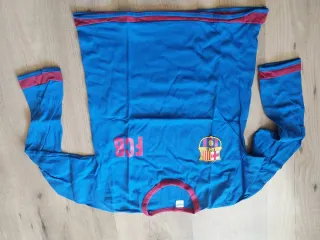 Pijama niño FC Barcelona azul y rojo.Barça