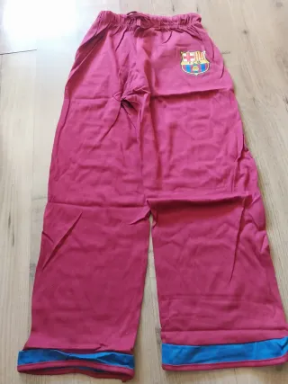 Pijama niño FC Barcelona azul y rojo.Barça