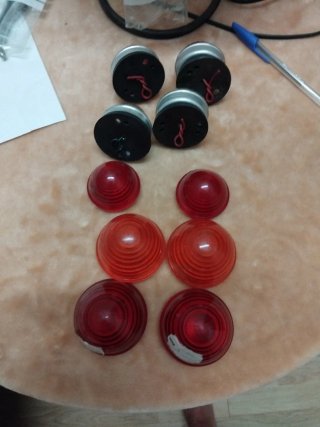 Pilotos Clásicos Rojos y naranjas