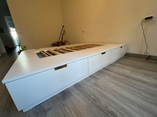 Somier Nordli con 6 cajones 140cm x 200cm