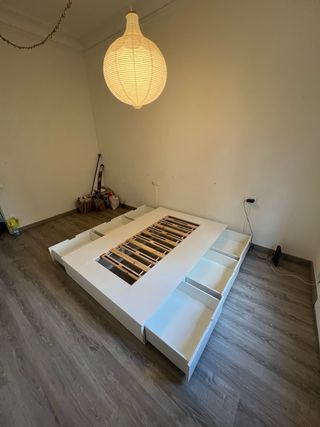 Somier Nordli con 6 cajones 140cm x 200cm