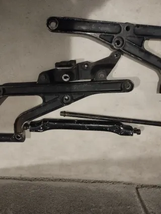 Telaietti posteriori Transalp 600