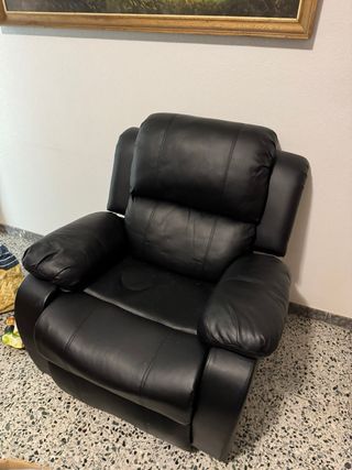 Sillón reclinable con calefacción
