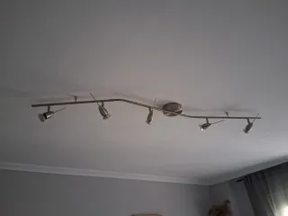 Aplique Techo Ikea 5 Focos Metal