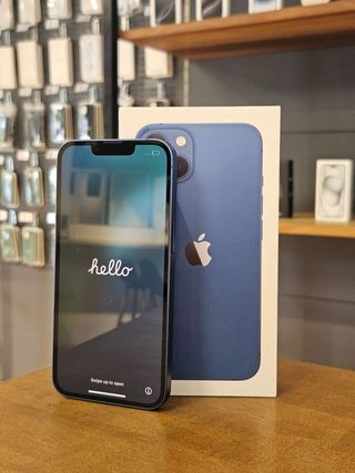 IPHONE 13 128GB AZUL BATE. 91%