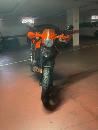 Yamaha XT 660X Supermotard Naranja