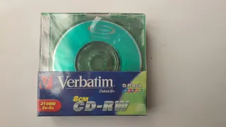 Pack coleccionista Mini CDs + 25 CDs Verbatim