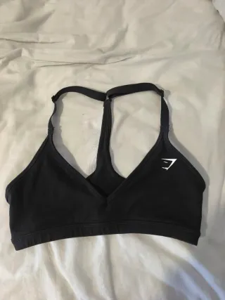 Top sportivo Gymshark nero XS nuovo