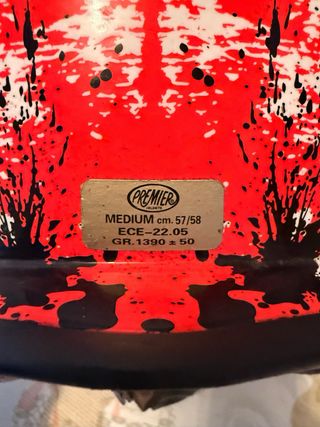 Casco Motocross Premier Talla M