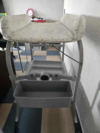 Bañera Chicco Plegable con Cambiador