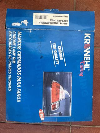 Marco Cromado Faro Trasero BMW E46 Coupé