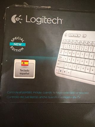 Teclado Inalámbrico Logitech K400 con Touchpad
