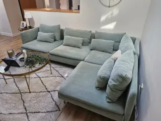 Sofá Söderhamn Ikea Verde