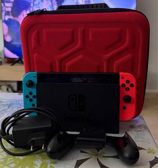 Nintendo Switch Azul/Rojo + Accesorios