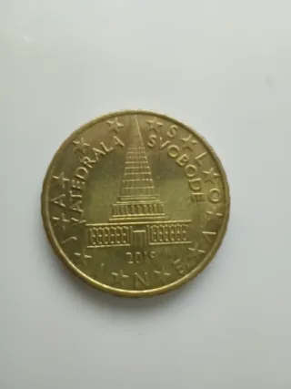 Moneda 10 Cent Euro Katedrala Svobode 2019