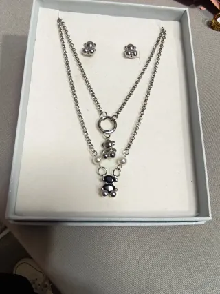 Conjunto Tous: Collar y Pendientes Oso